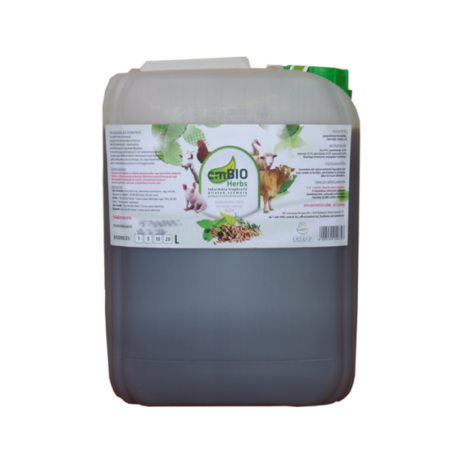 emBIO Herbs kiegészítő-takarmány szárnyasok és növényevő haszonállatok részére